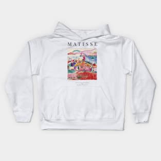 Henri Matisse - View of Collioure - Exhibition Poster Kids Hoodie